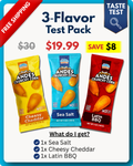 Healthy Andean Crunch Corn, 3-Flavor Variety Test Pack (3 Bags, Free Shipping)